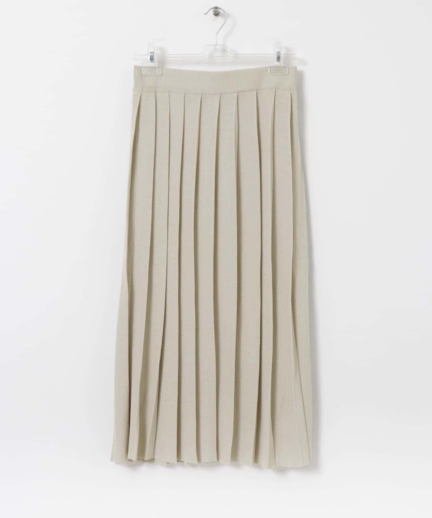 knit pleats skirt 半身裙