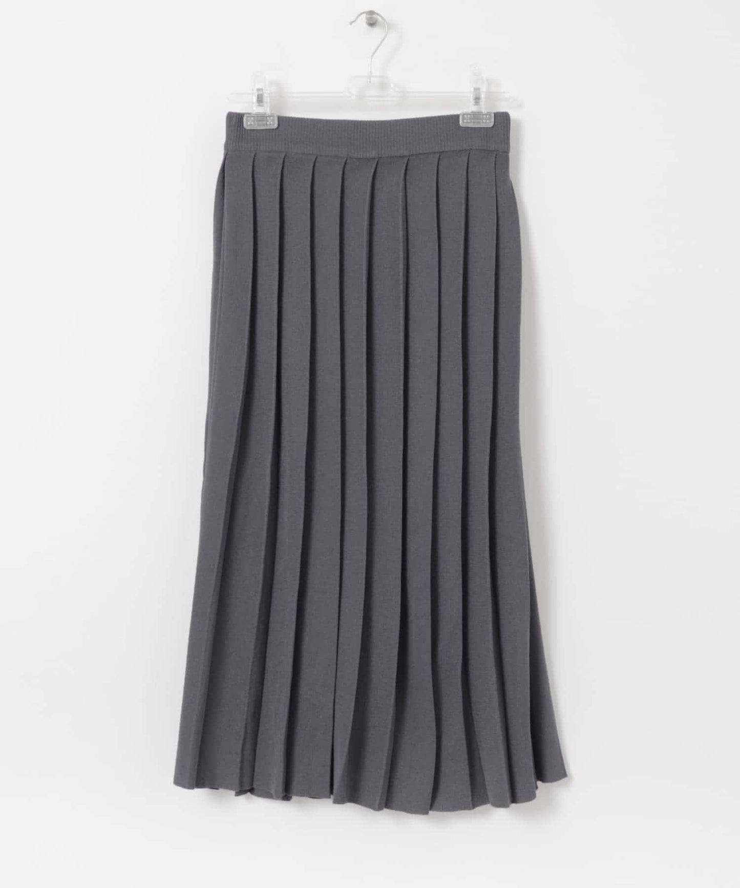 knit pleats skirt 半身裙