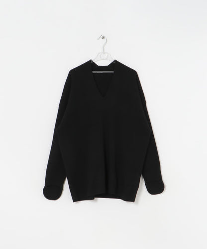 開衩領 knit po 套頭衫