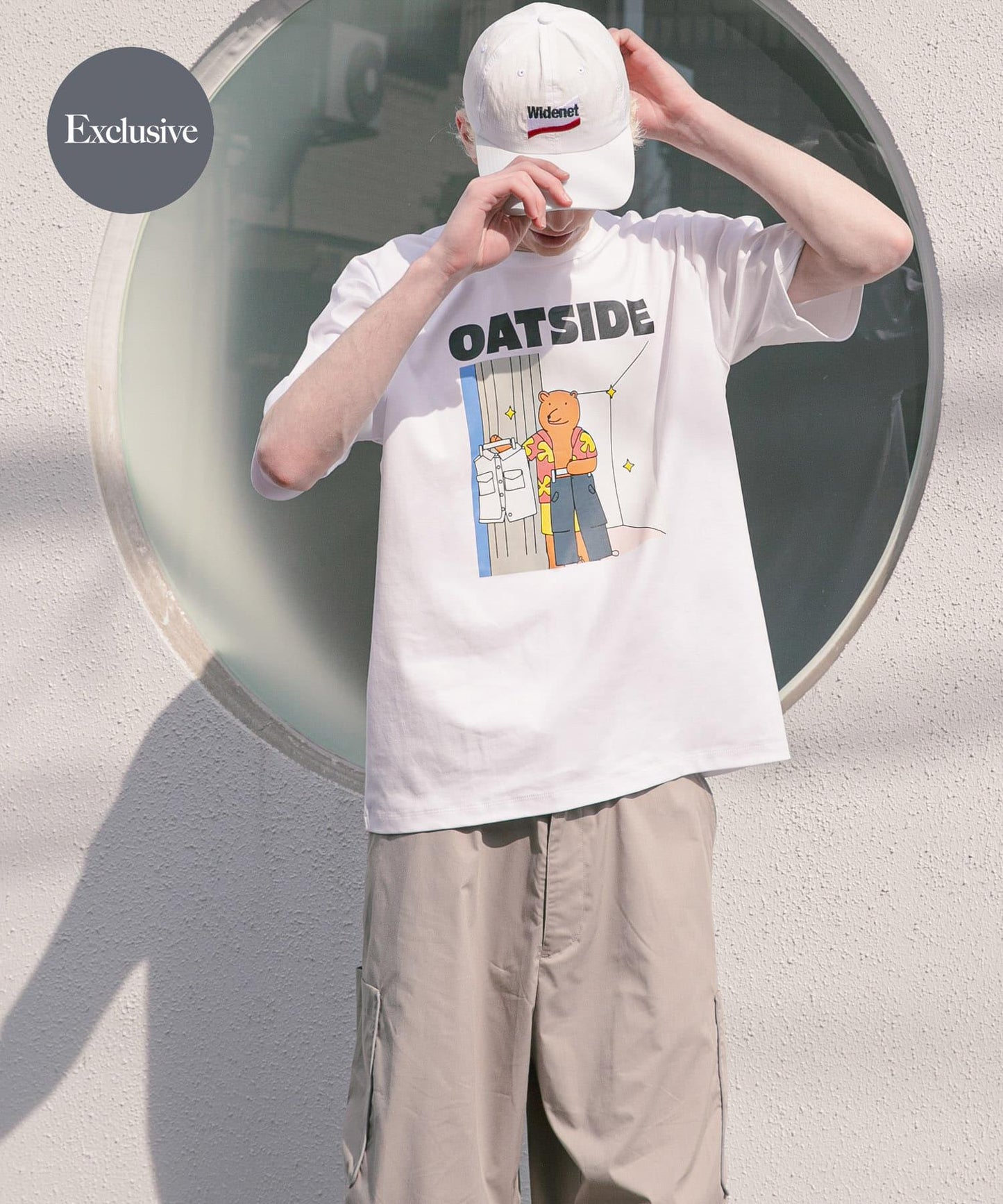 「特別訂製」OATSIDE×SENSE OF PLACE 圖案短袖T恤 B