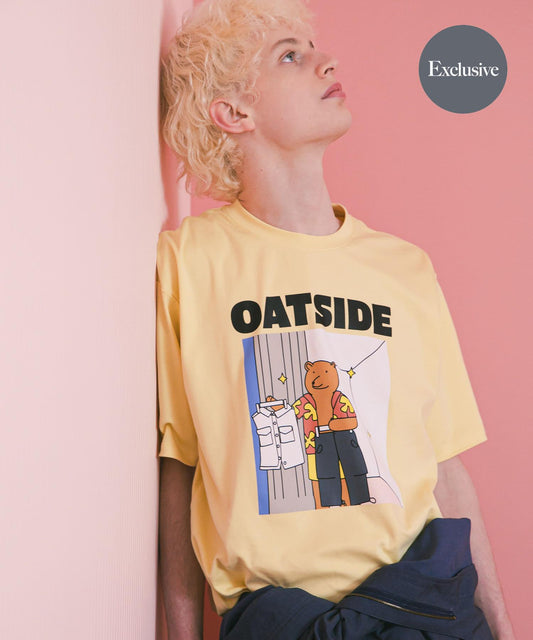 「特別訂製」OATSIDE×SENSE OF PLACE 圖案短袖T恤 B