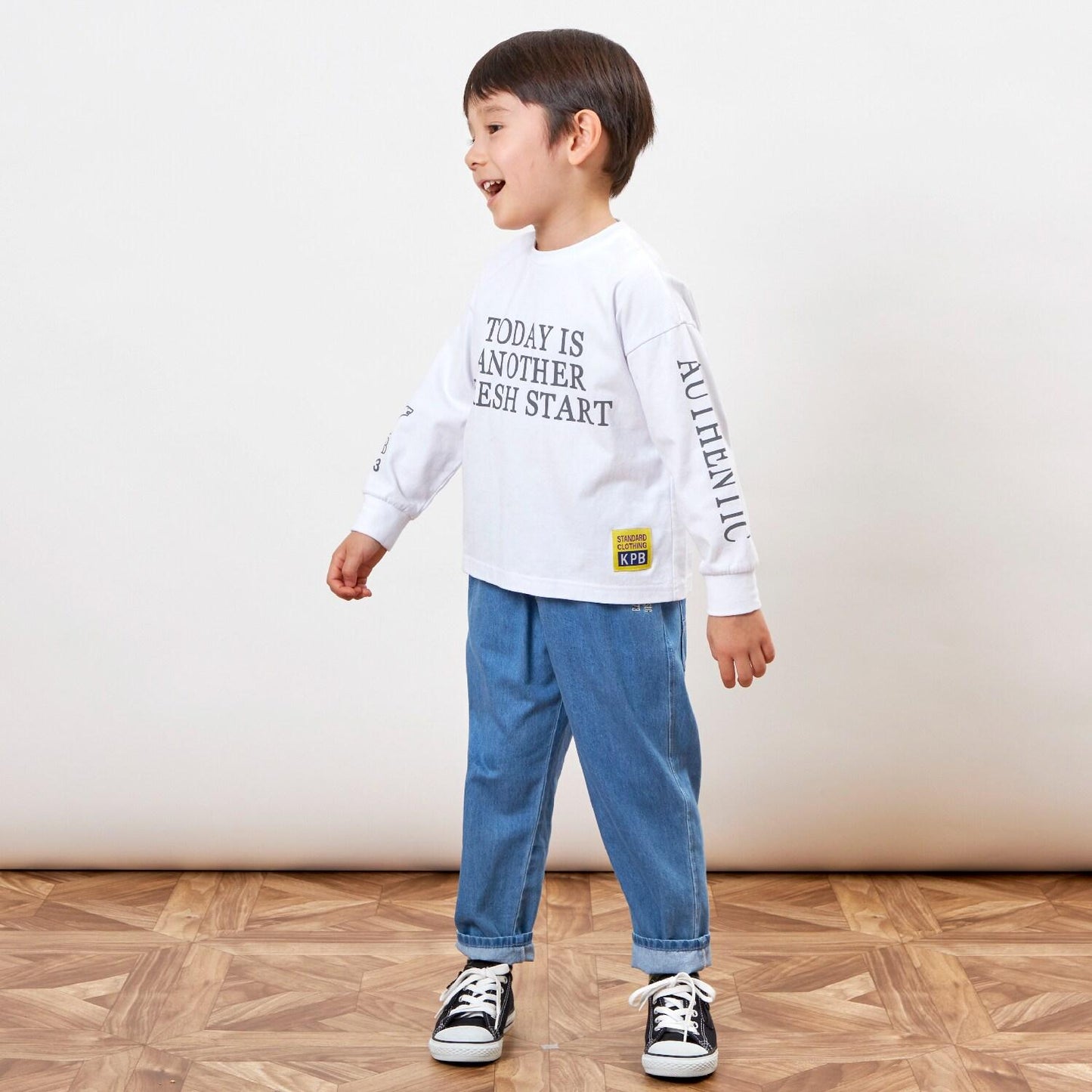 logo印花長袖T恤