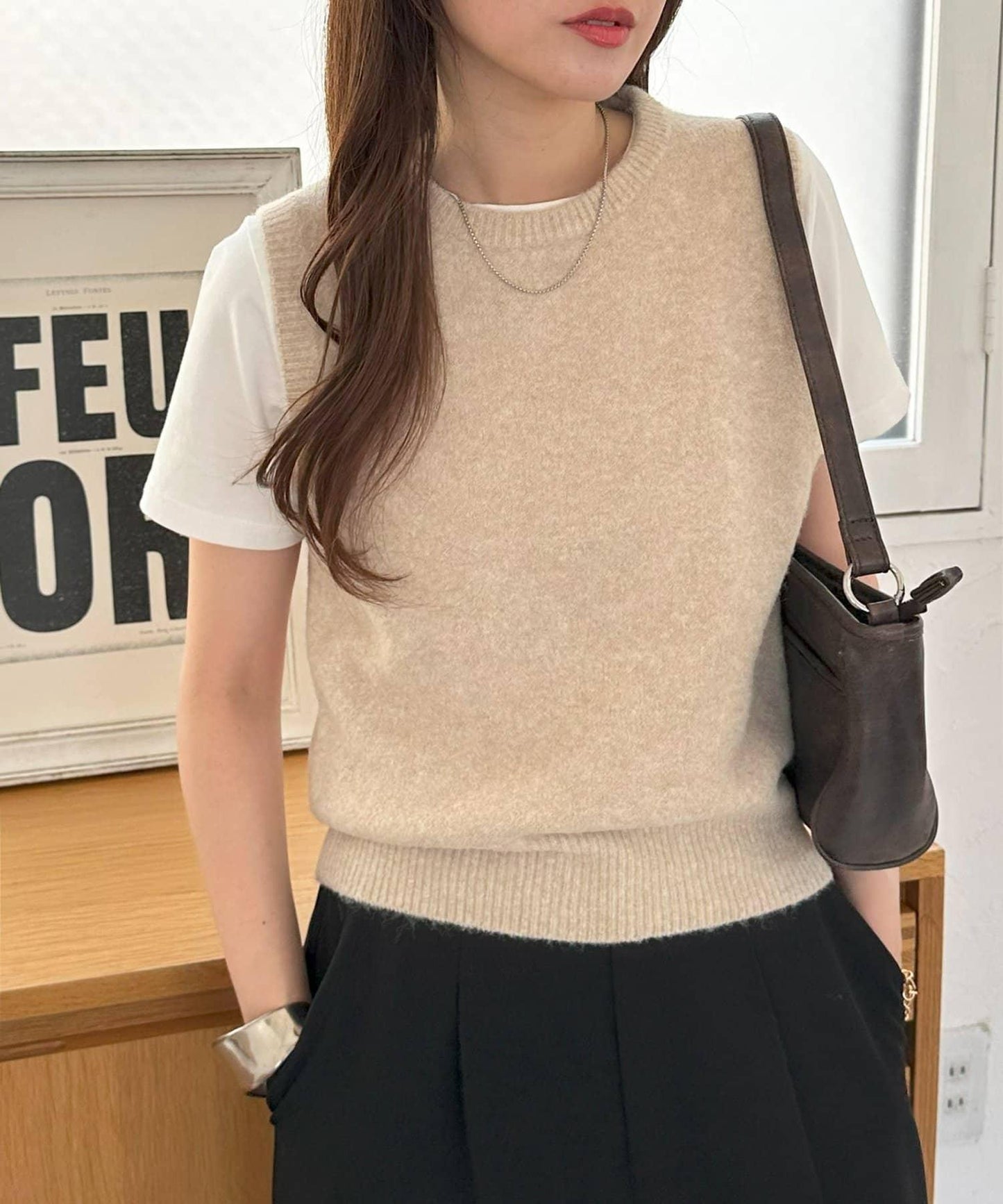 【Discoat】針織背心