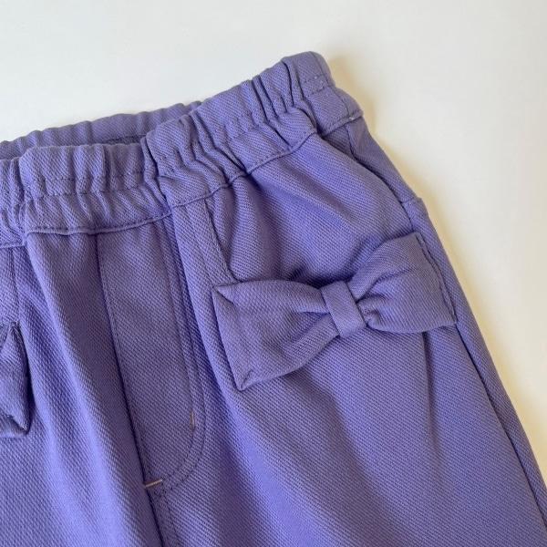 KP 蝴蝶結口袋長褲（100～160）