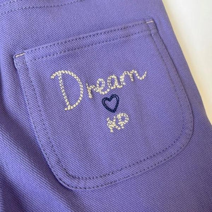 KP 蝴蝶結口袋長褲（100～160）