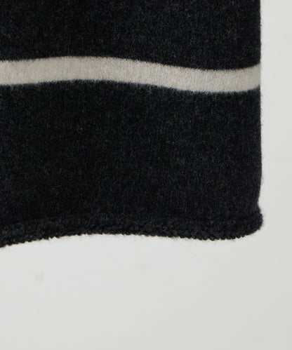 羊毛絨可逆束腰長款襯衫