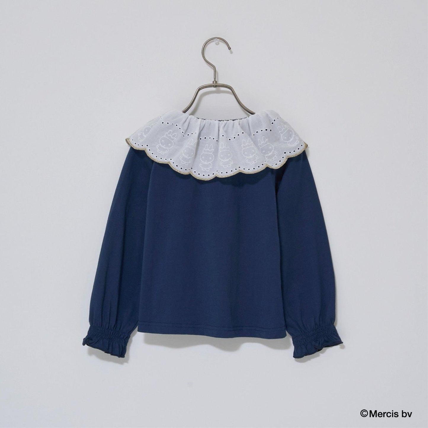 【商品】【Miffy】【軟棉】棉質蕾絲領上衣