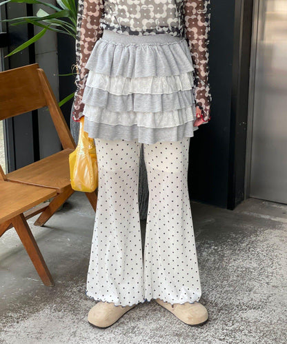 【HELLO.SANFRANCISCO/哈羅舊金山】花色絨布印花喇叭褲