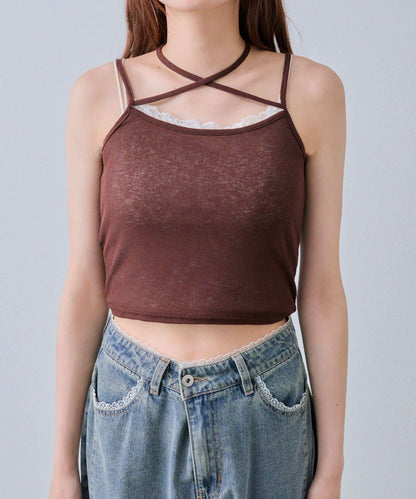 蕾絲荷葉邊短外套套裝