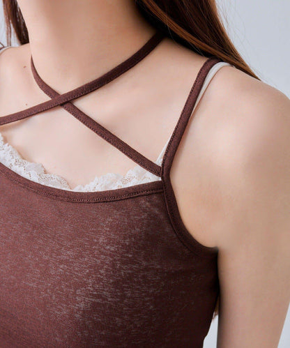 蕾絲荷葉邊短外套套裝