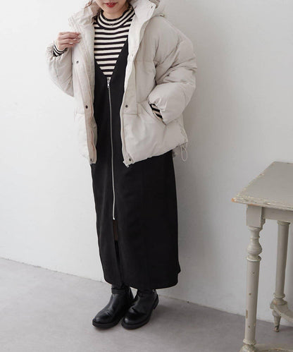 【RMAF】下襬圓弧仿羽絨