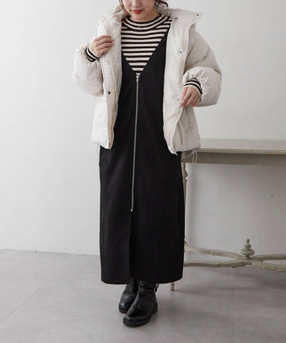 【RMAF】下襬圓弧仿羽絨