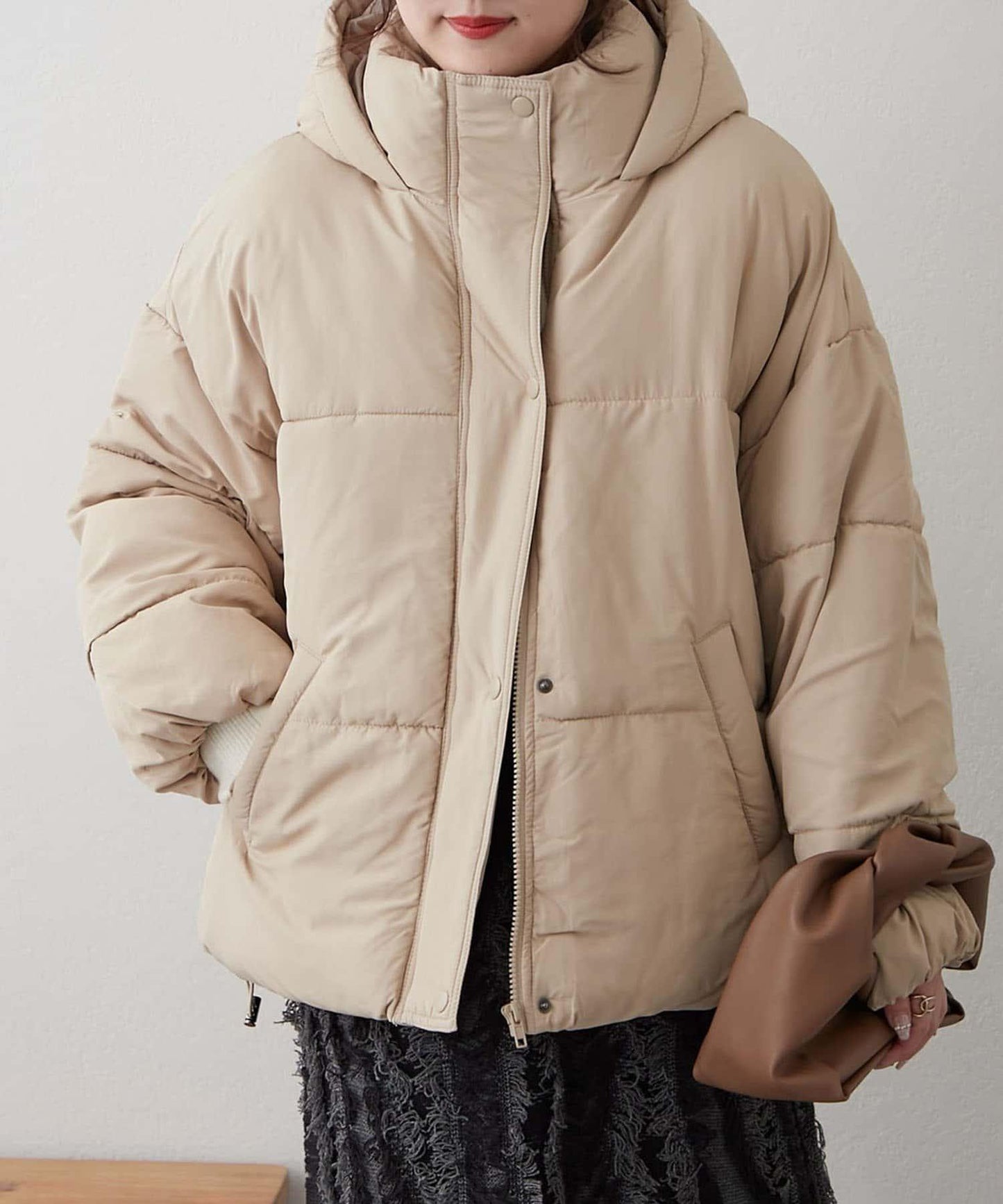 【RMAF】下襬圓弧仿羽絨