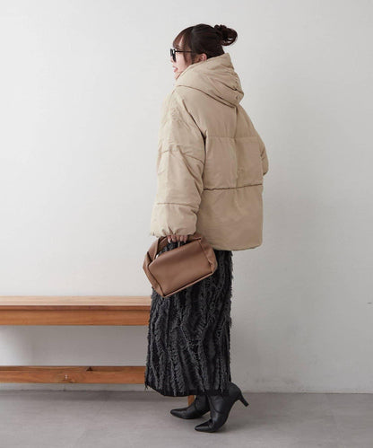 【RMAF】下襬圓弧仿羽絨