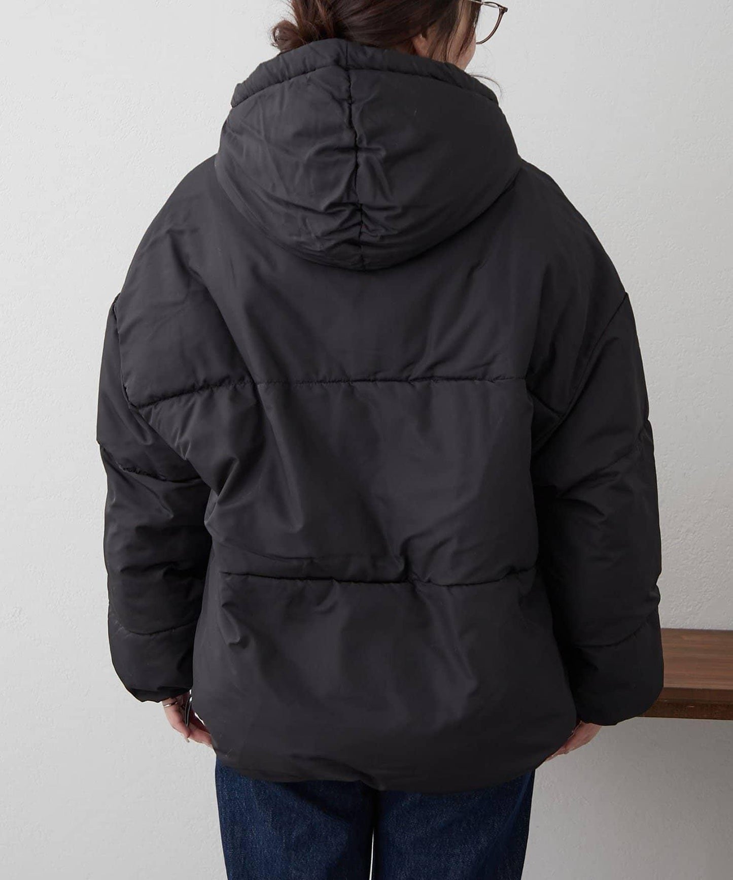 【RMAF】下襬圓弧仿羽絨