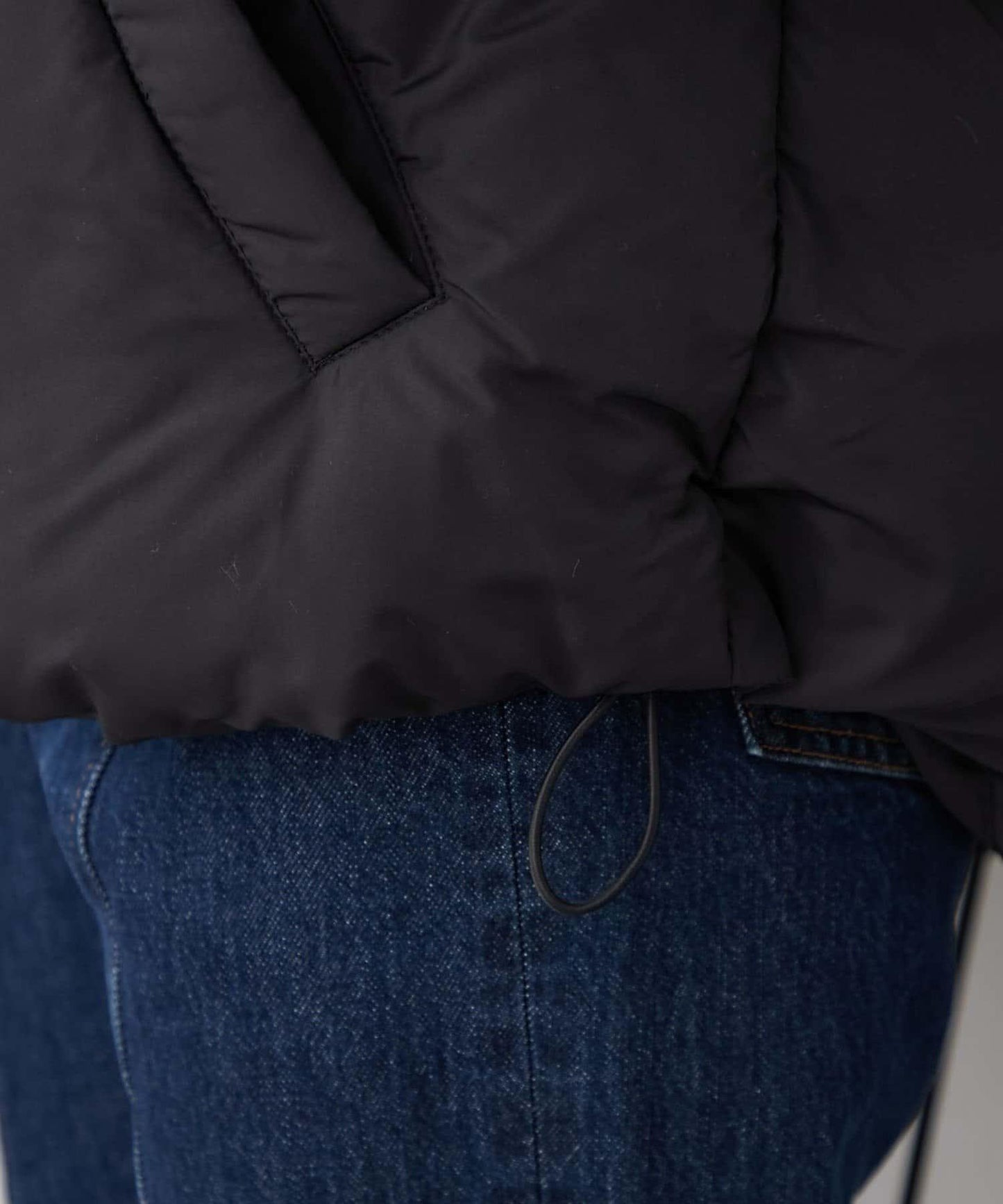 【RMAF】下襬圓弧仿羽絨