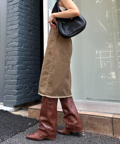 【CIAOPANIC TYPY】迷你中長半身裙