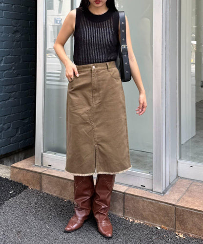 【CIAOPANIC TYPY】迷你中長半身裙