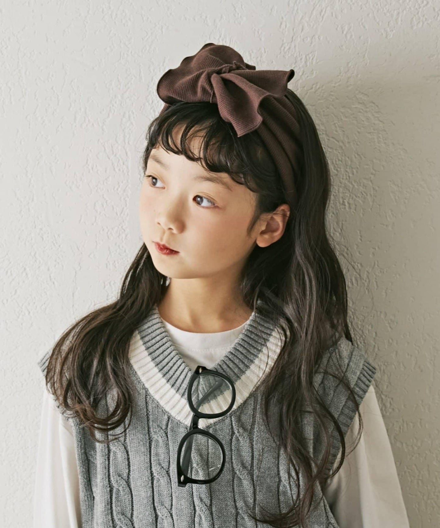 【KIDS】扭結寬髮帶