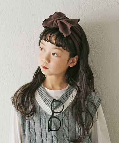 【KIDS】扭結寬髮帶