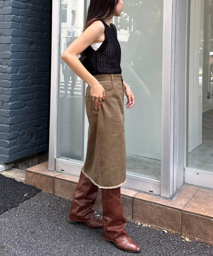 【CIAOPANIC TYPY】迷你中長半身裙