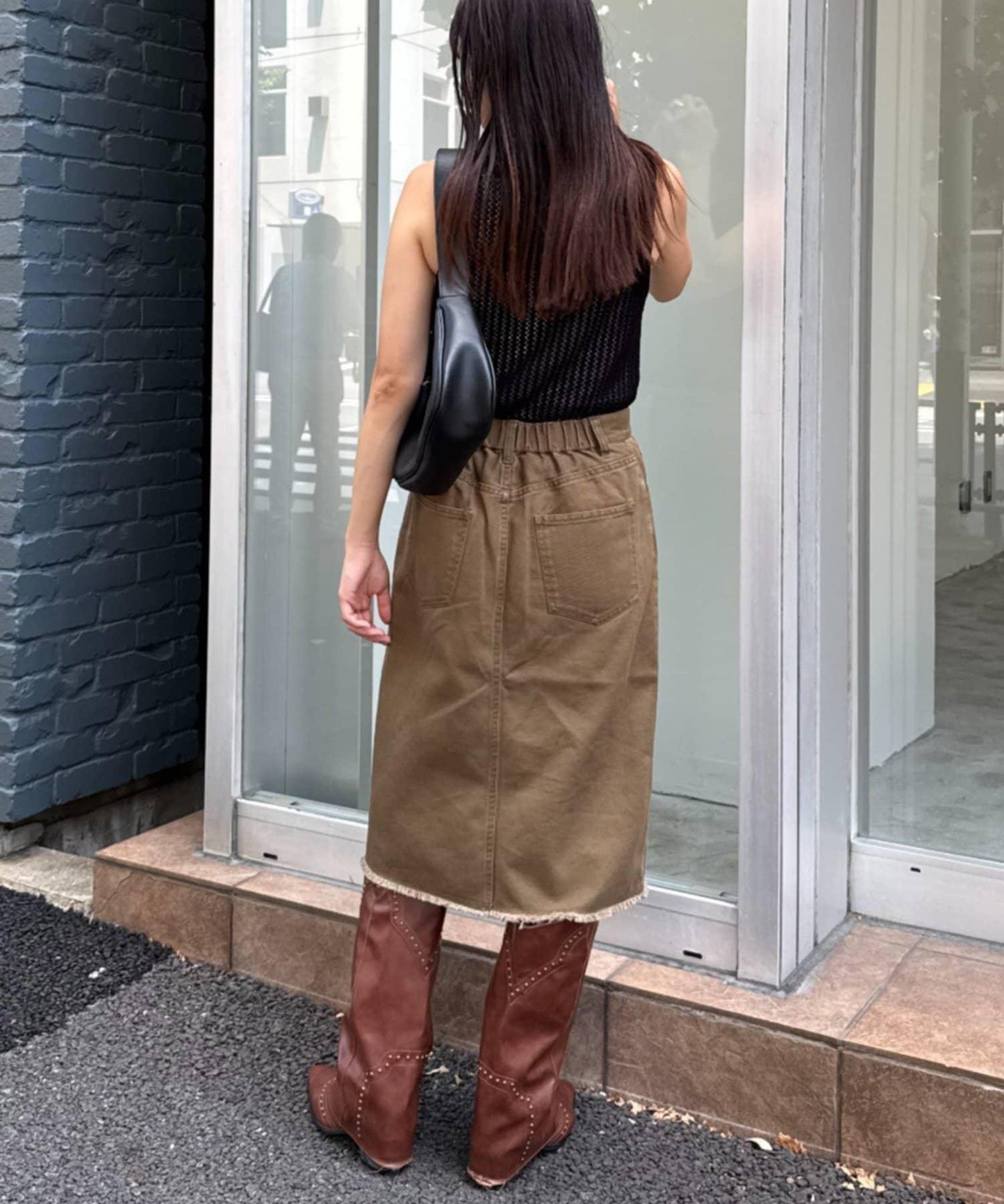 【CIAOPANIC TYPY】迷你中長半身裙