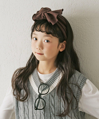 【KIDS】扭結寬髮帶
