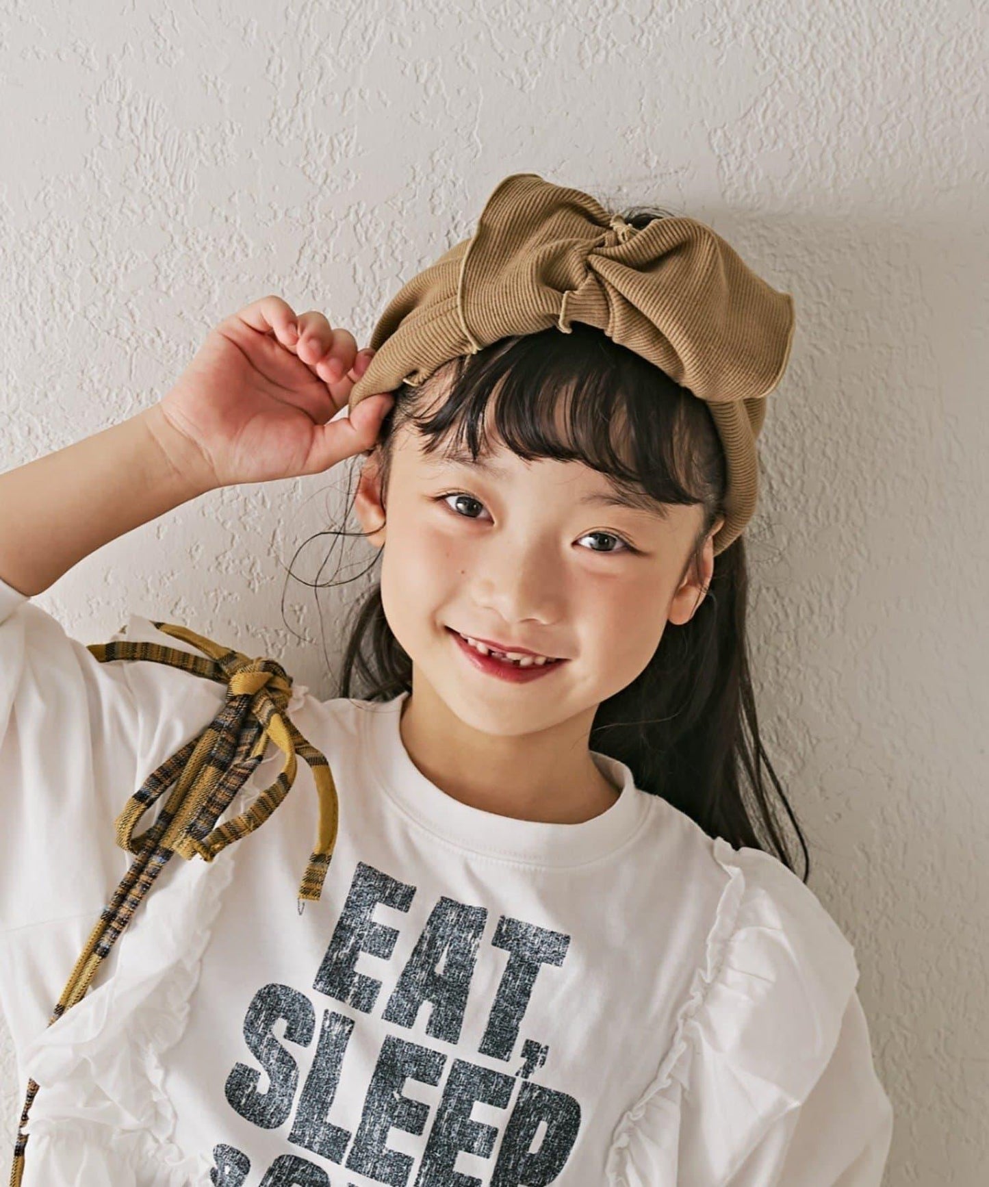 【KIDS】扭結寬髮帶