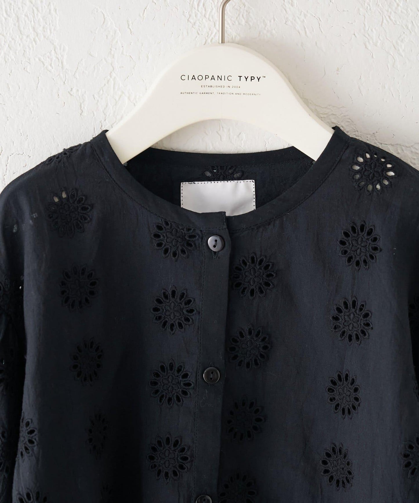 【KIDS】【India】鏤空蕾絲短款開衫