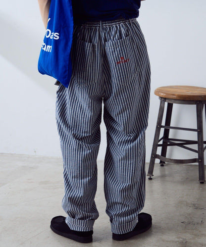 【PATTIPATTI】褶皺寬鬆工裝褲