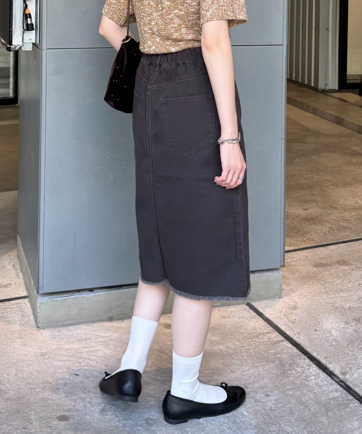 【CIAOPANIC TYPY】迷你中長半身裙