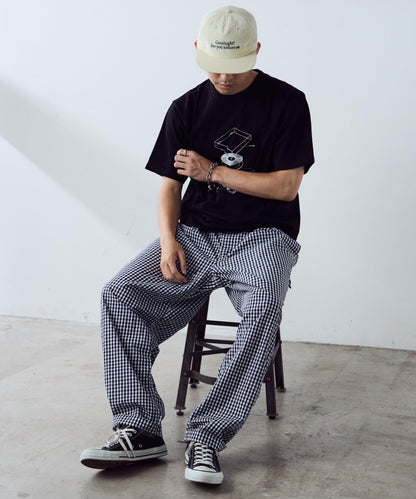 【PATTIPATTI】褶皺寬鬆工裝褲