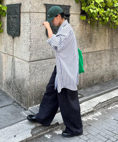 【PATTIPATTI】男女同款寬鬆襯衫