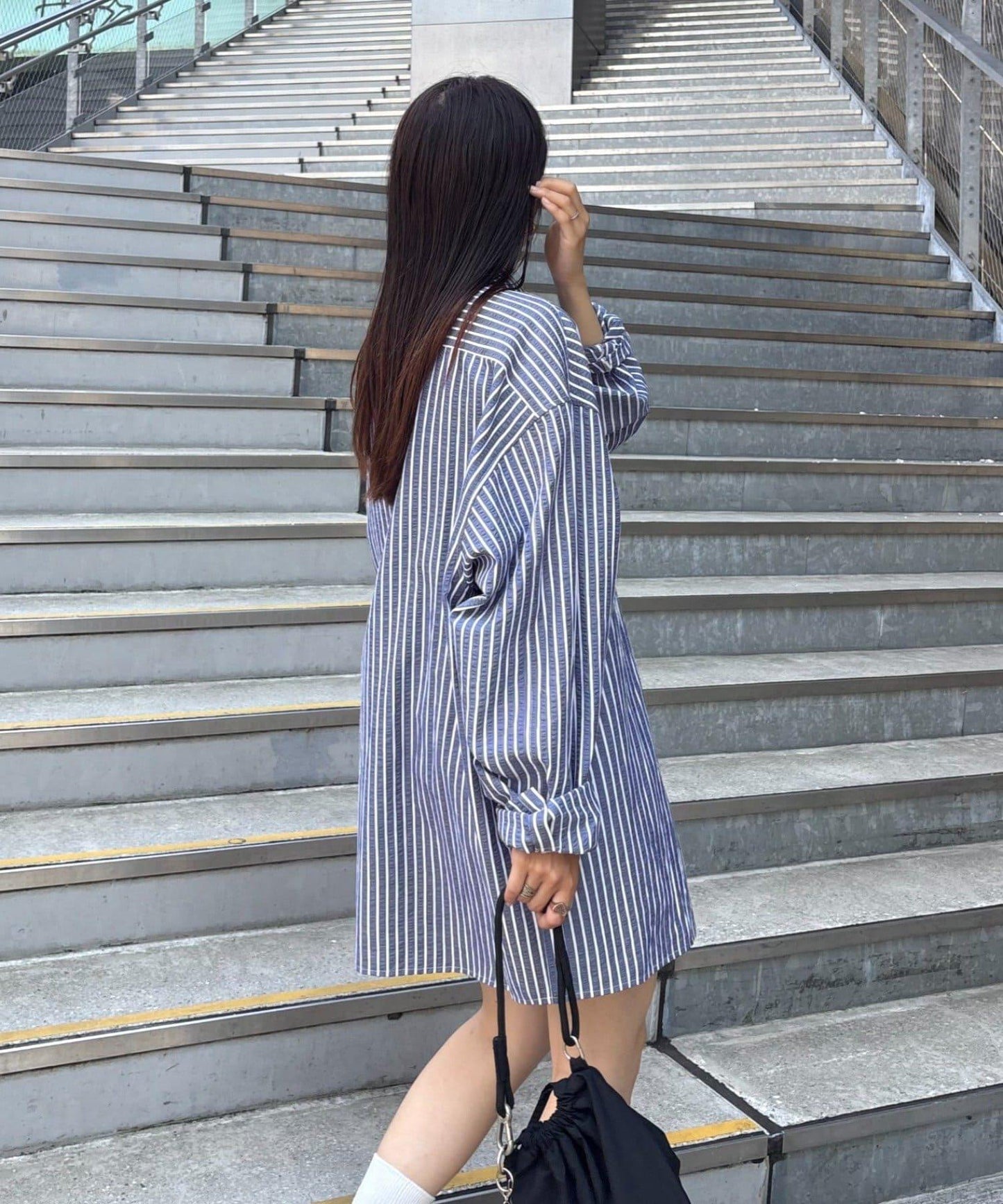 【PATTIPATTI】男女同款寬鬆襯衫