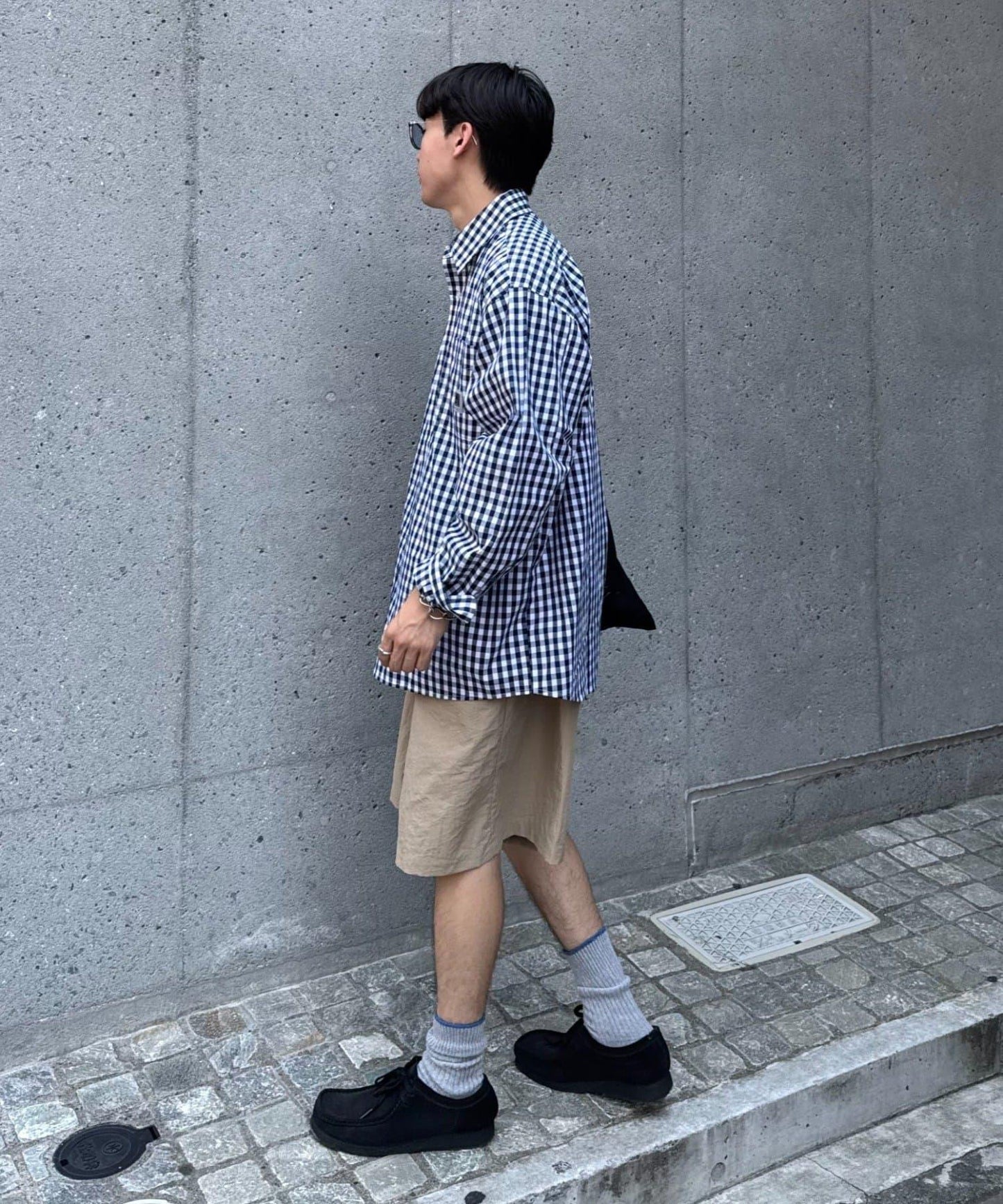 【PATTIPATTI】男女同款寬鬆襯衫