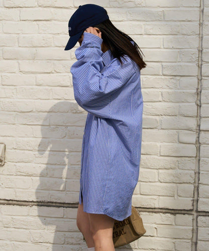 【PATTIPATTI】男女同款寬鬆襯衫