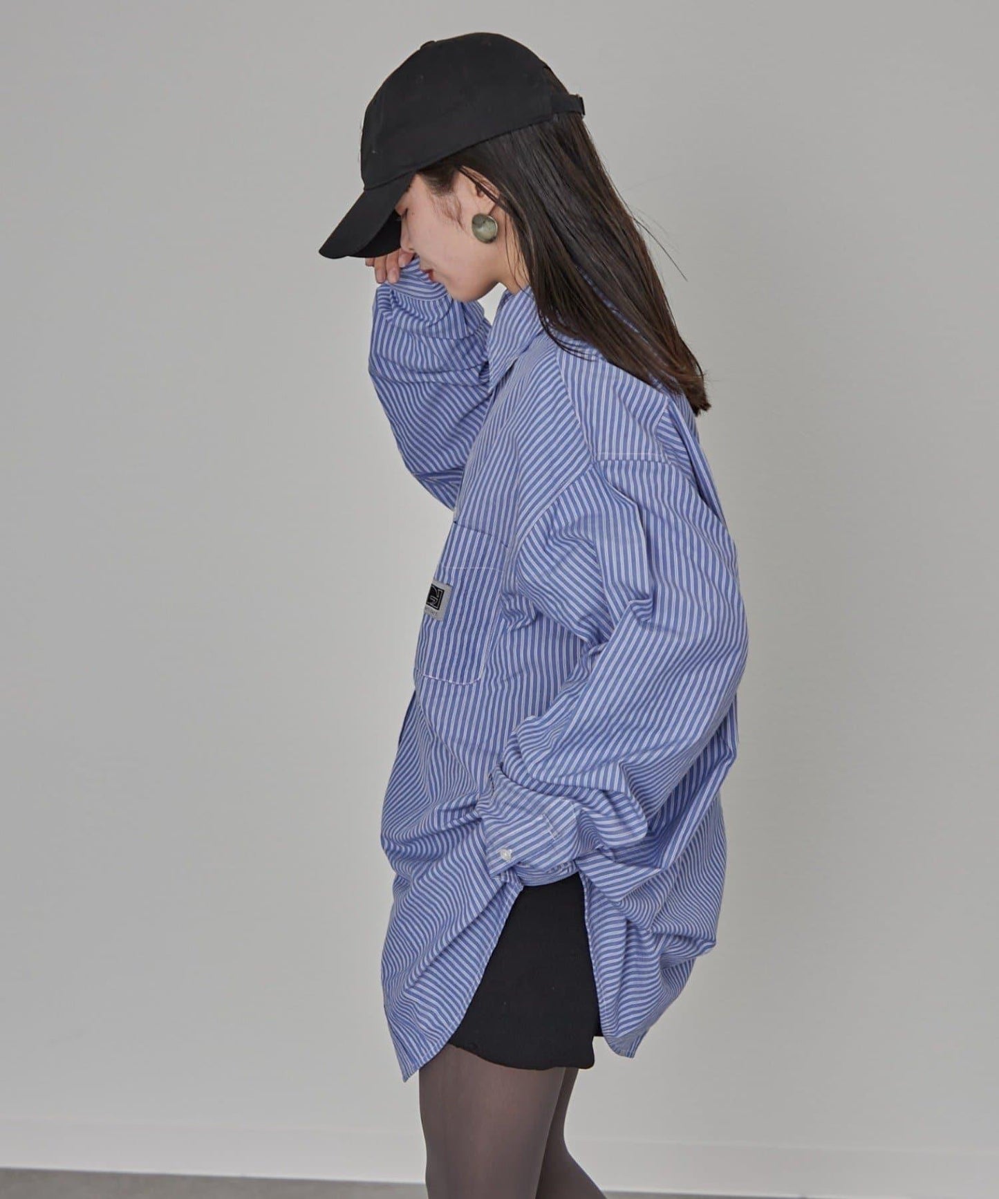 【PATTIPATTI】男女同款寬鬆襯衫