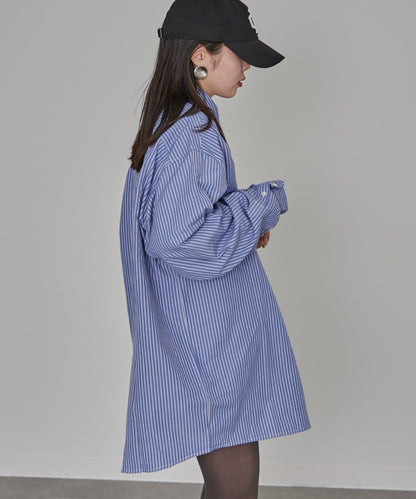 【PATTIPATTI】男女同款寬鬆襯衫