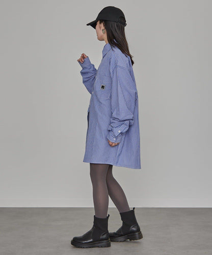 【PATTIPATTI】男女同款寬鬆襯衫