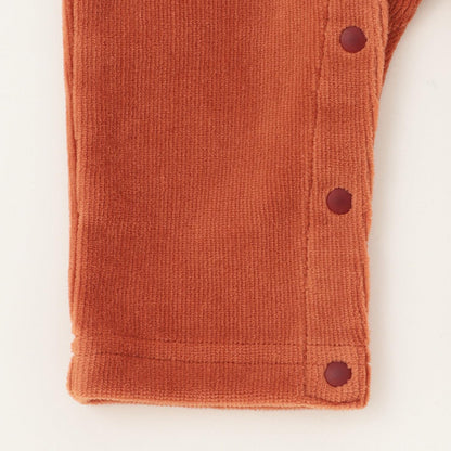 恐龍條紋拼接連體衣