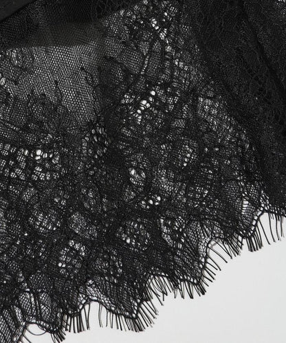 超大尺碼 蕾絲疊層襯衫