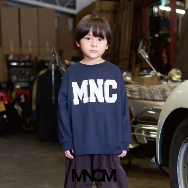 【MNCM】【舒適天竺】字母印花寬鬆T恤