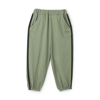 【MNCM】【可成套】【舒適天竺】寬鬆側邊條紋長褲