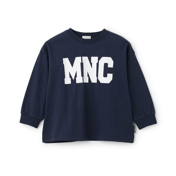 【MNCM】【舒適天竺】字母印花寬鬆T恤