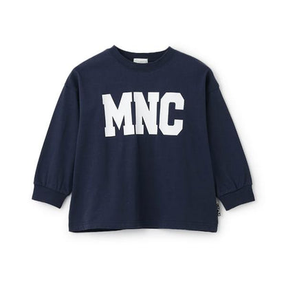 【MNCM】【舒適天竺】字母印花寬鬆T恤