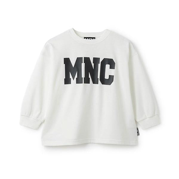 【MNCM】【舒適天竺】字母印花寬鬆T恤