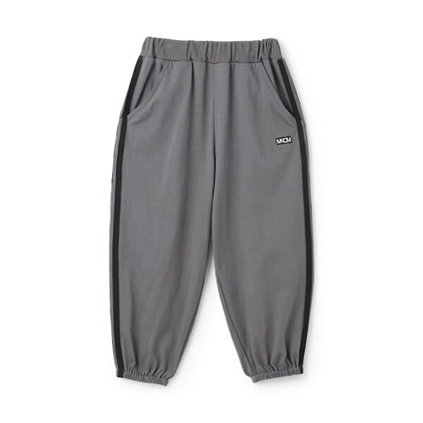 【MNCM】【可成套】【舒適天竺】寬鬆側邊條紋長褲