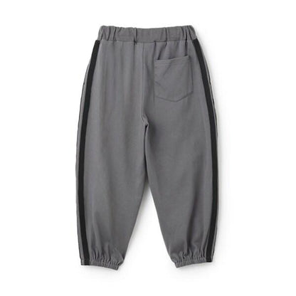 【MNCM】【可成套】【舒適天竺】寬鬆側邊條紋長褲