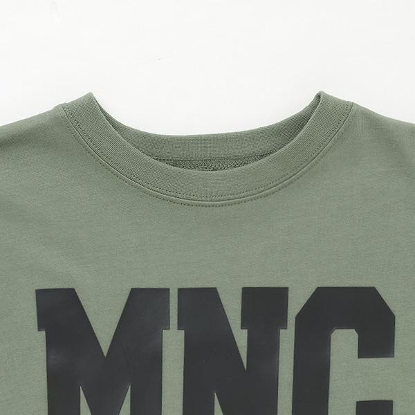 【MNCM】【舒適天竺】字母印花寬鬆T恤