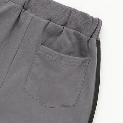 【MNCM】【可成套】【舒適天竺】寬鬆側邊條紋長褲